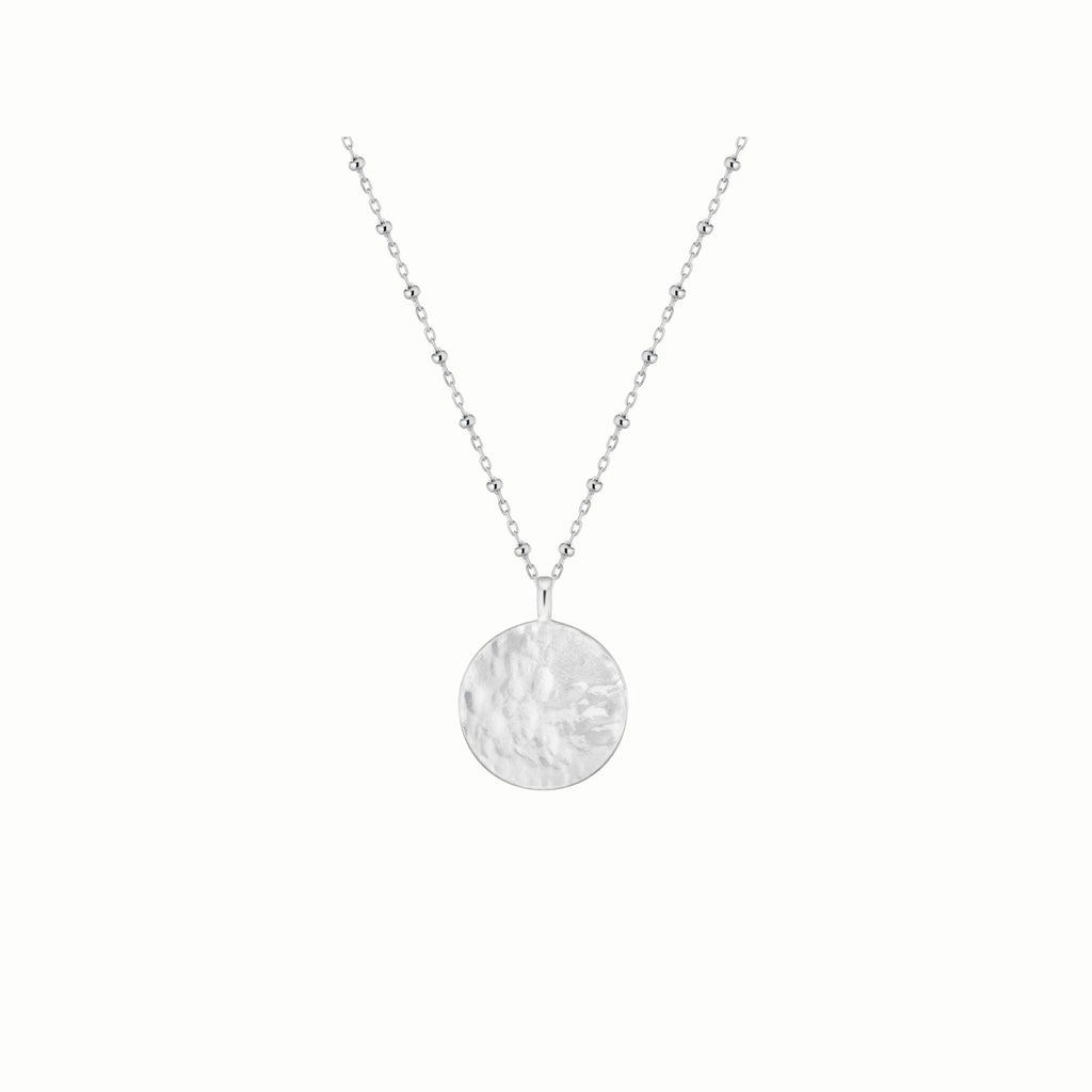 silver pendant necklace by Misia Mae